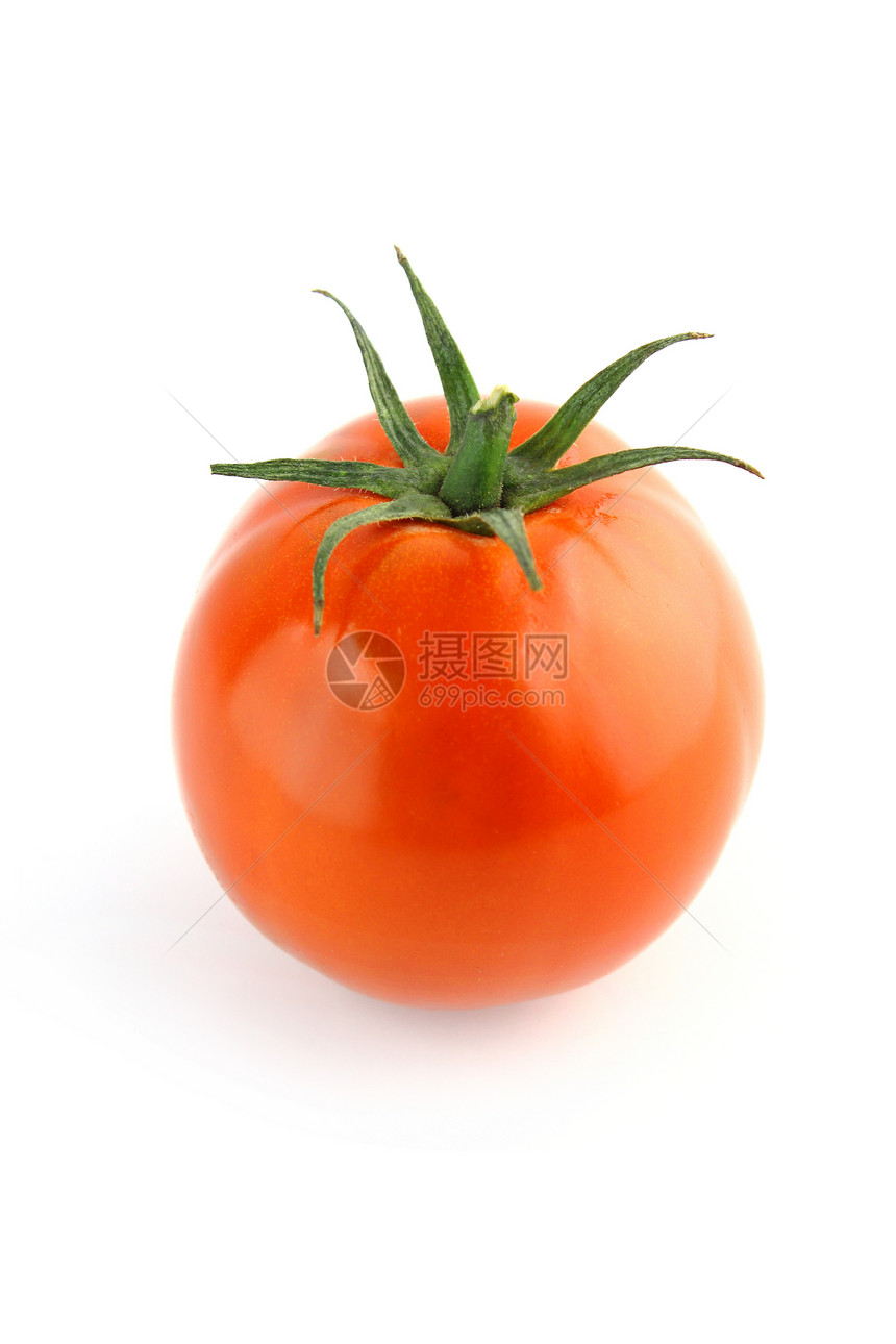 新鲜西红柿食物水果蔬菜工作室饮食绿色红色营养白色图片