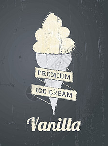 粉笔板冰冰奶油制品设计质量粉笔店铺食物黑色广告香草黑板黄色卡片背景图片