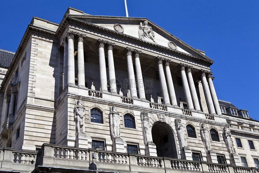 英格兰银行伦敦分行吸引力旅游观光经济地标英语城市建筑柱子金融图片