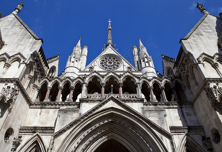 伦敦皇家法院伦敦法庭法院秩序皇家地标旅行英语历史性犯罪案件背景图片