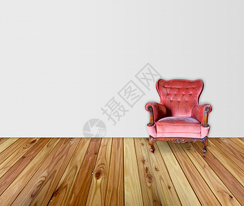 古典内装红臂椅房子奢华房间装饰壁柱枝形吊灯住宅大理石地面背景图片