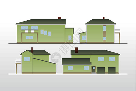 古建房屋建筑规划矢量财产建筑师住宅项目地面草图文档公寓建筑学建造设计图片