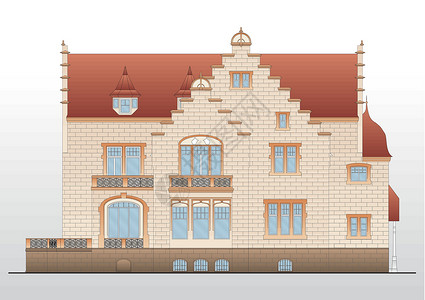 古建房屋建筑规划矢量构造工程项目公寓蓝图房子地面财产楼梯窗户设计图片