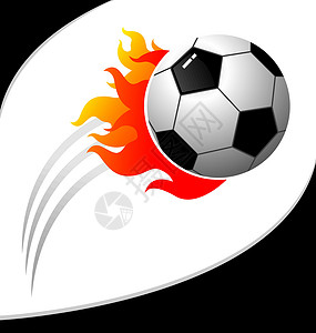 足球火背景图片