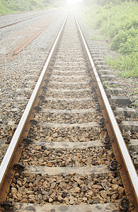铁路运输石头旅行背景图片