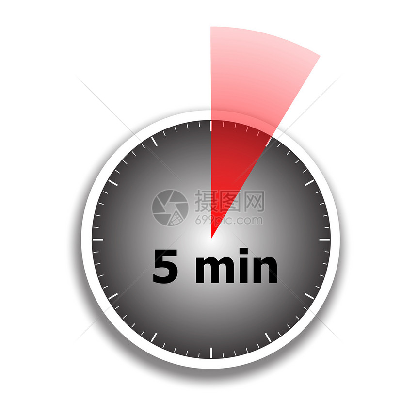 时钟面表紧迫感数字时间时针光标黑色白色小时红色运动图片
