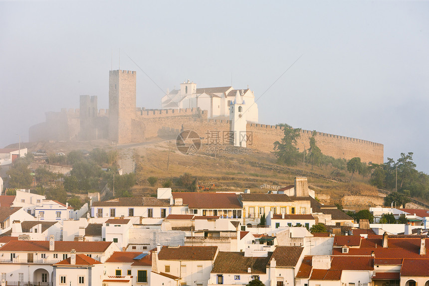 Arraiolos 葡萄牙阿伦乔村庄位置外观世界建筑城堡历史性地标教会建筑学图片