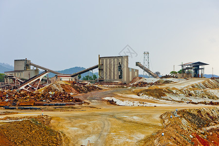 韦尔瓦欧洲采矿营地高清图片