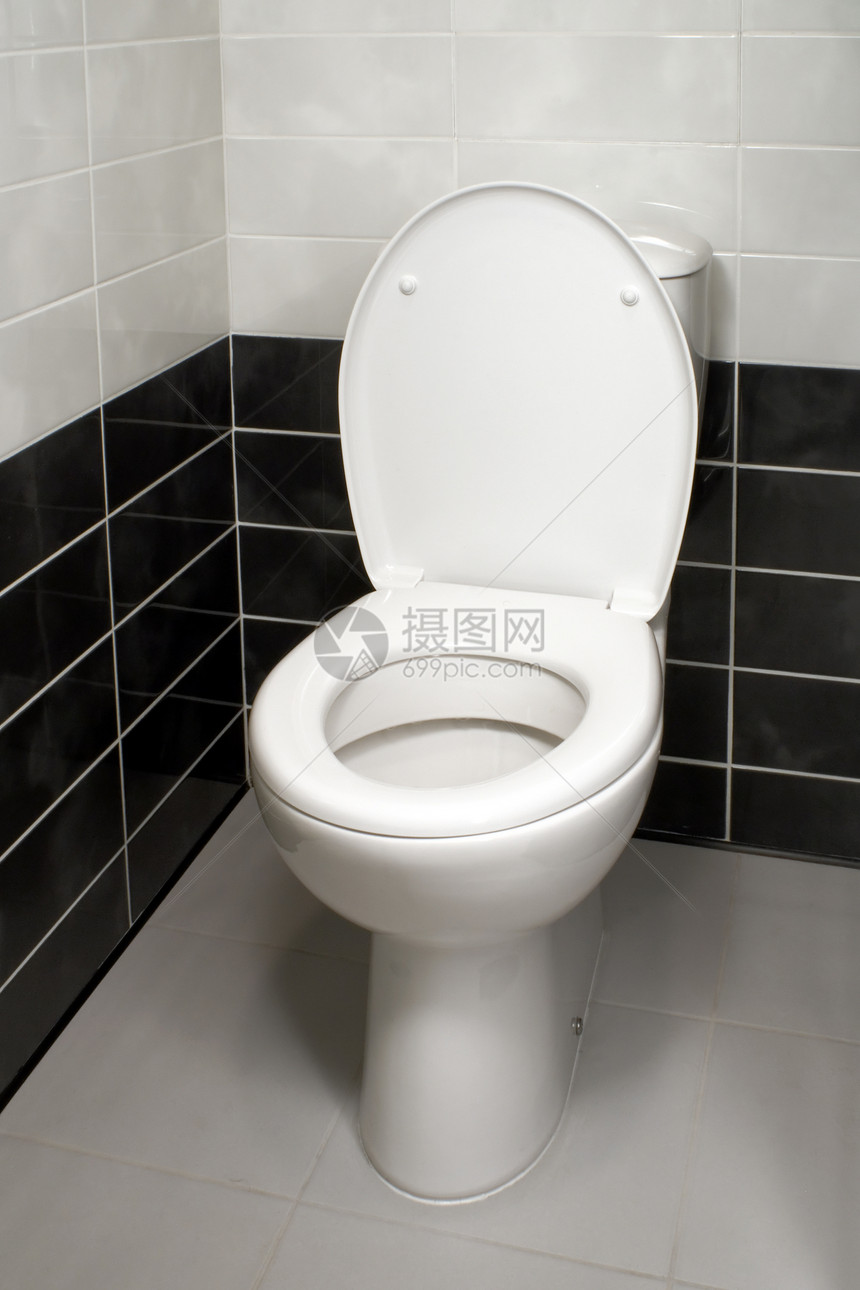 厕所碗黑色洗手间白色制品家庭卫生间座位地面陶瓷卫生图片