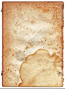 长年纸帆布框架羊皮纸莎草纸板发黄手稿风化裂缝棕褐色背景图片