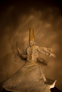 皮条雕像宗教舞蹈火鸡艺术文化舞蹈家背景图片