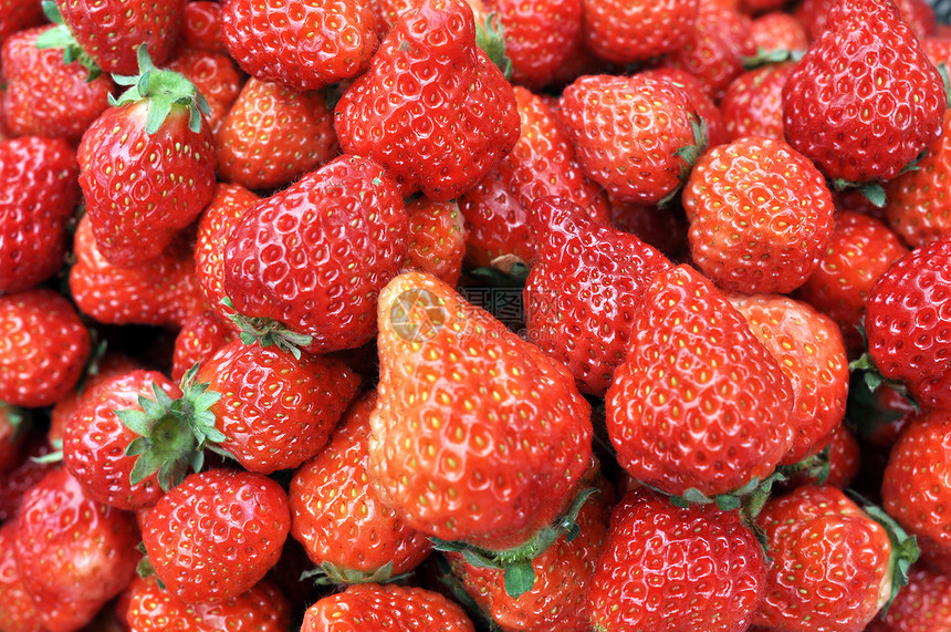 草莓水果营养食物市场健康宏观甜点早餐浆果饮食团体图片