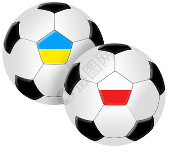 2012欧元主机主持人插图锦标赛旗帜抛光冠军足球背景图片
