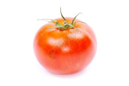 番茄蔬菜白色绿色红色水果背景图片