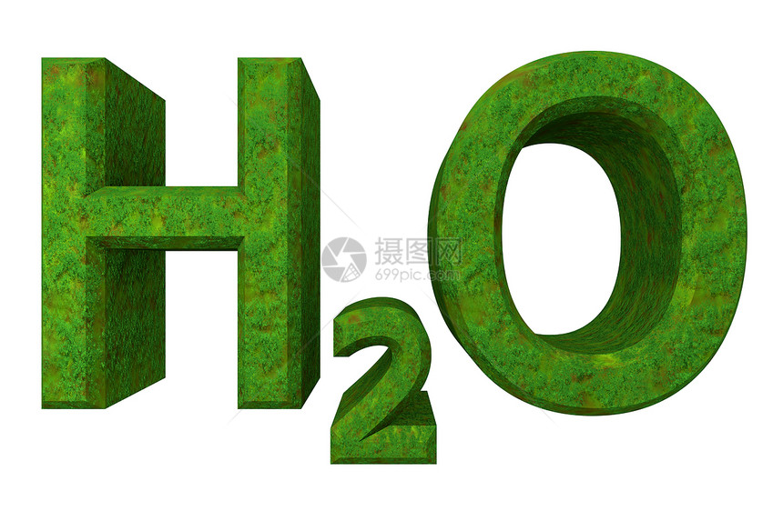 H2O  水化学符号技术临床医疗实验实验室药品药理生物制药绿色图片