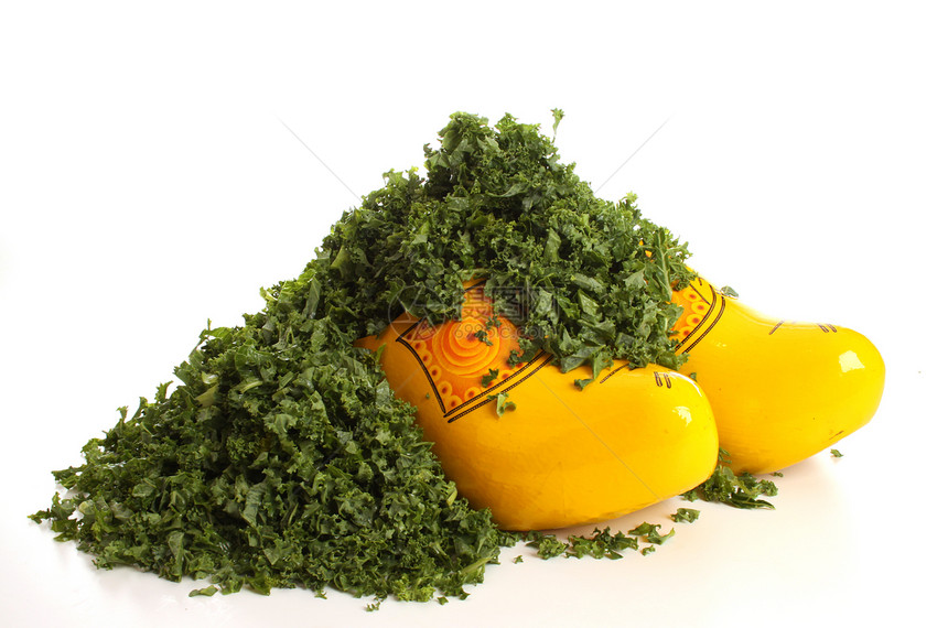 荷兰中学传统绿色杂货食物木屐黄色蔬菜文化国家白色图片