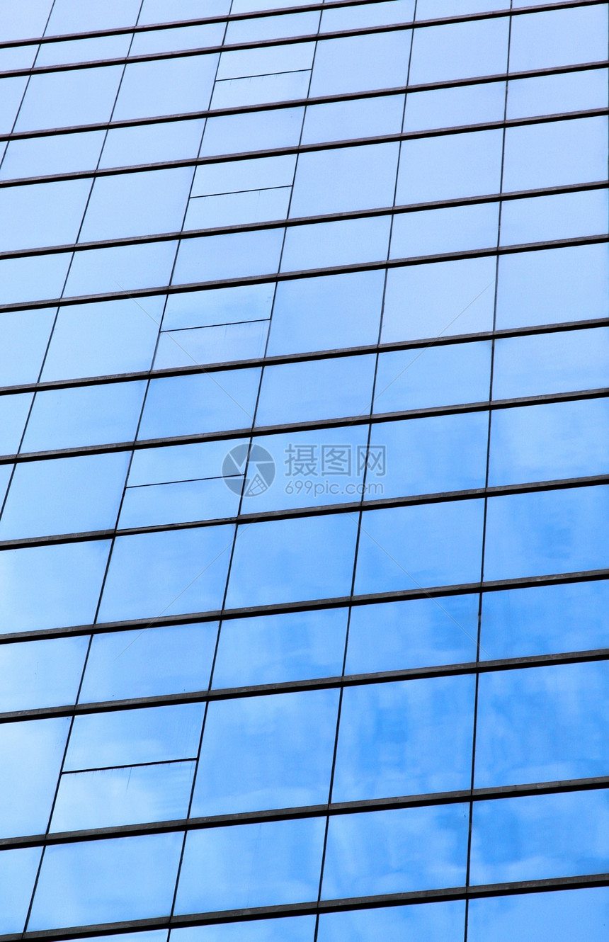 办公室窗口财富插图建筑技术公司场景反射蓝色建筑学窗户图片