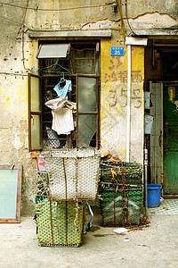 广州一条老街高清图片