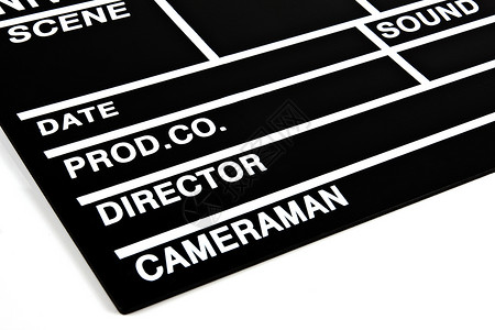 电影制片厂摄影导演黑色颁奖白色题材石板电影业行动媒体背景图片