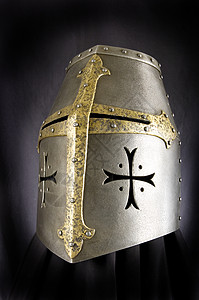 铁头盔铆钉骑士金属传统比赛背景图片