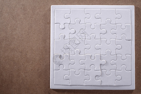 Jigsaw 谜题休闲游戏拼图视角桌子链接木头空白框架背景图片