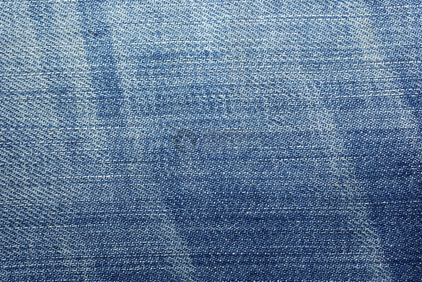 蓝色穿戴的牛仔裤布纹抽象背景图片