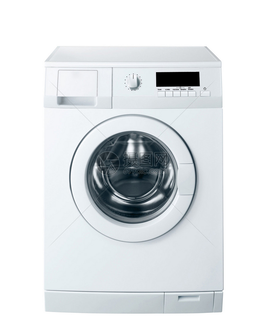 洗涤机机卫生纺纱电气衣服洗涤剂棉布电子产品白色家务洗衣店图片