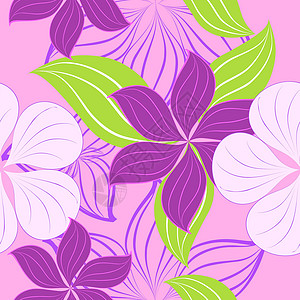 花纹形态花瓣紫色粉色背景图片