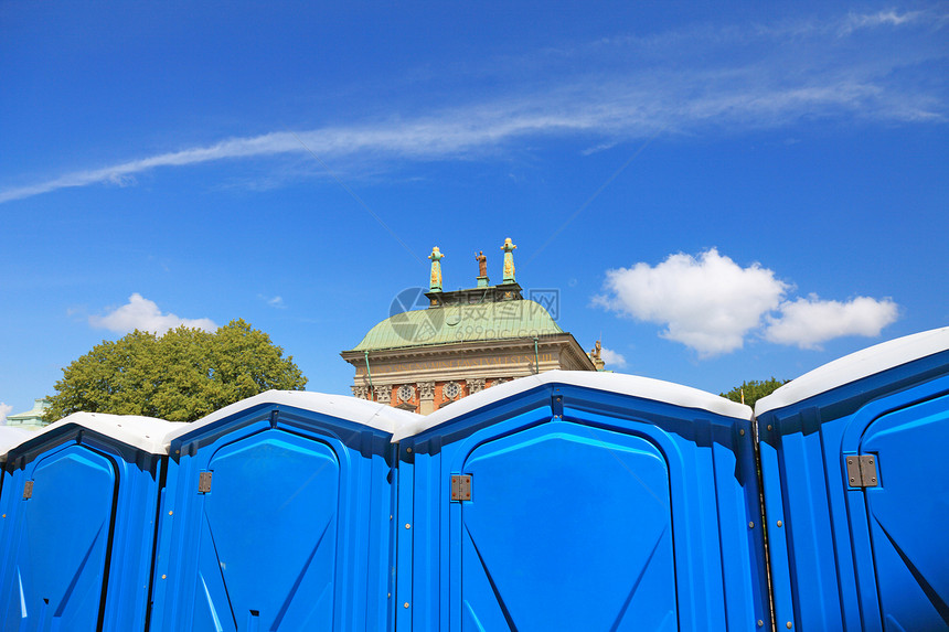 斯德哥尔摩市中心临时厕所小屋 请查看InfoFinland上的图片