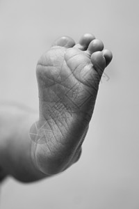 婴儿脚和脚趾背景图片