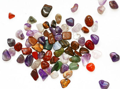 白色背景的宝石价值可贵珠宝墙纸橙子紫丁香矿业静物石头水晶团体卵石背景图片