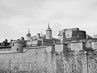 伦敦塔监狱城堡建筑学地牢王国石头背景图片