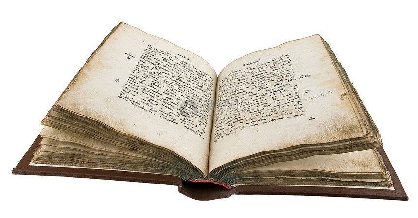 古老的书手稿历史性古董艺术传奇历史记忆神话写作日记图片
