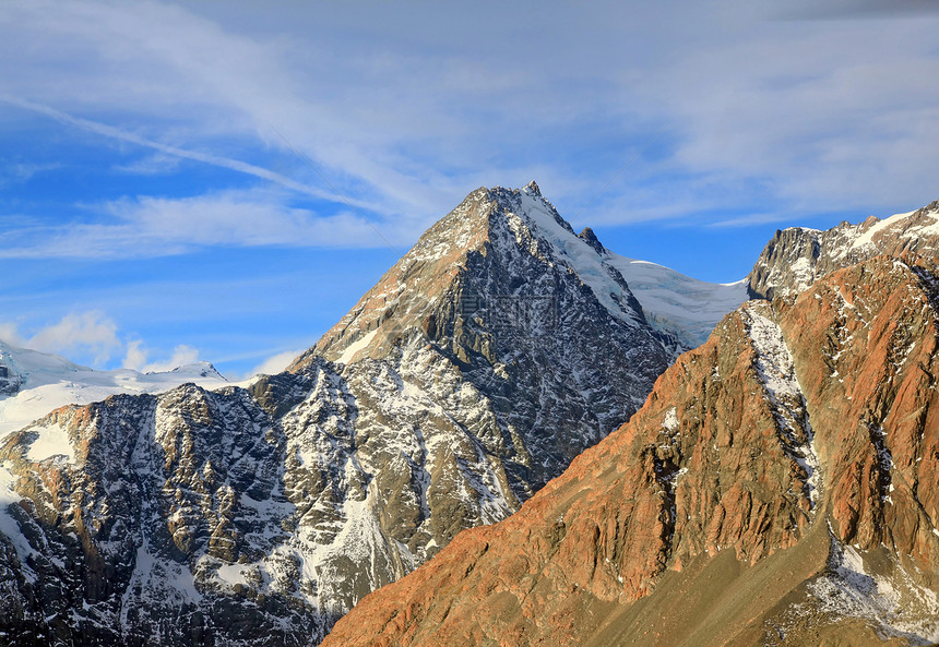 Aoraki山高山阿尔卑斯山平面图片