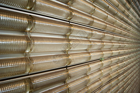 技术隔离墙玻璃管道金属塑料圆柱管子背景图片