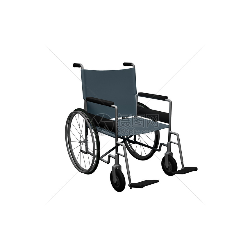 轮椅 - 这是3D转换插图图片