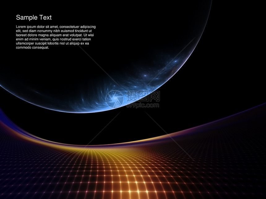 空间技术文摘射线插图进步卫星活力蓝色创造力黑色行星作品图片