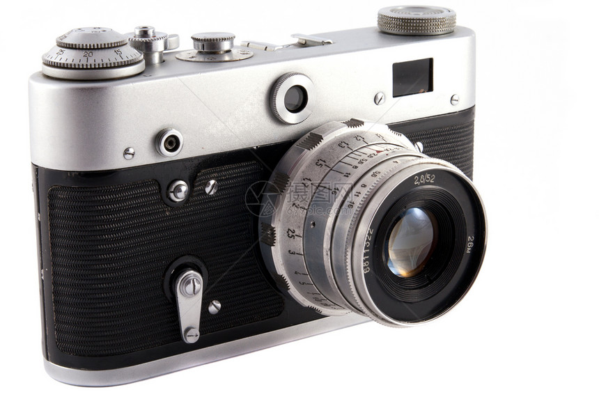 Retro 相机技术古董白色照片摄影历史黑色历史性光学光圈图片