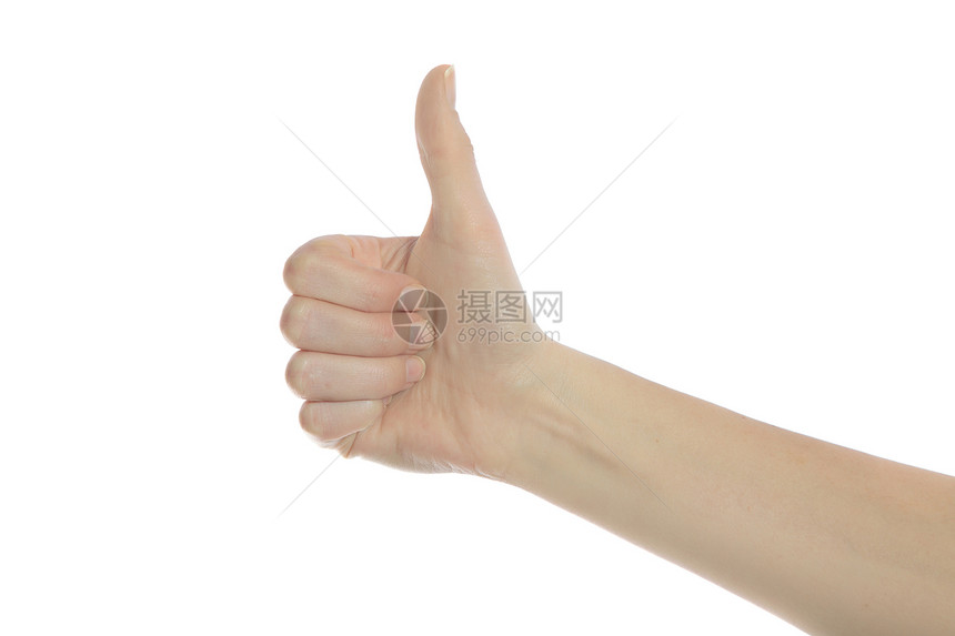 积极的姿态拇指赞扬手势手腕手指手臂图片