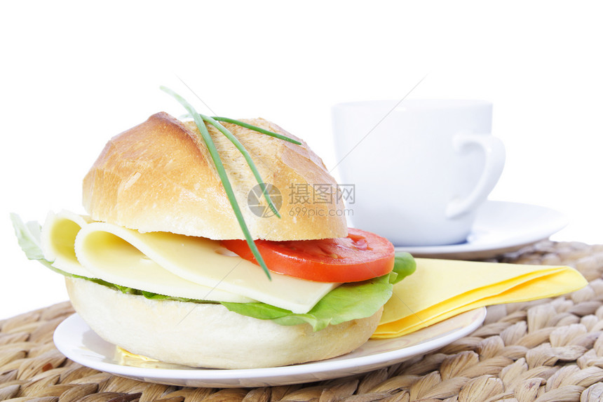 非洲大陆早餐早餐食物包子时光小吃营养水平杯子休闲白色咖啡图片