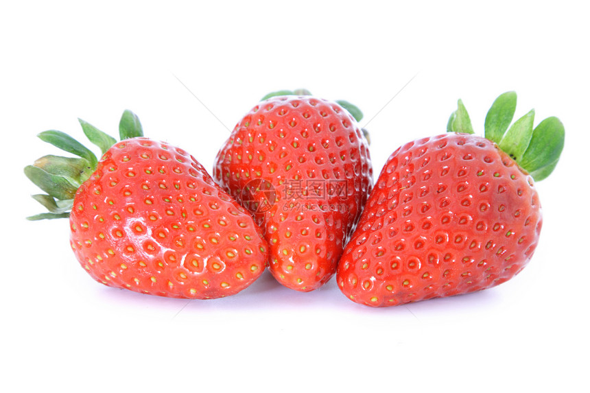 草莓水果营养食物白色维生素健康饮食图片
