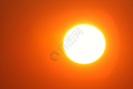 太阳圆圈黄色背景图片