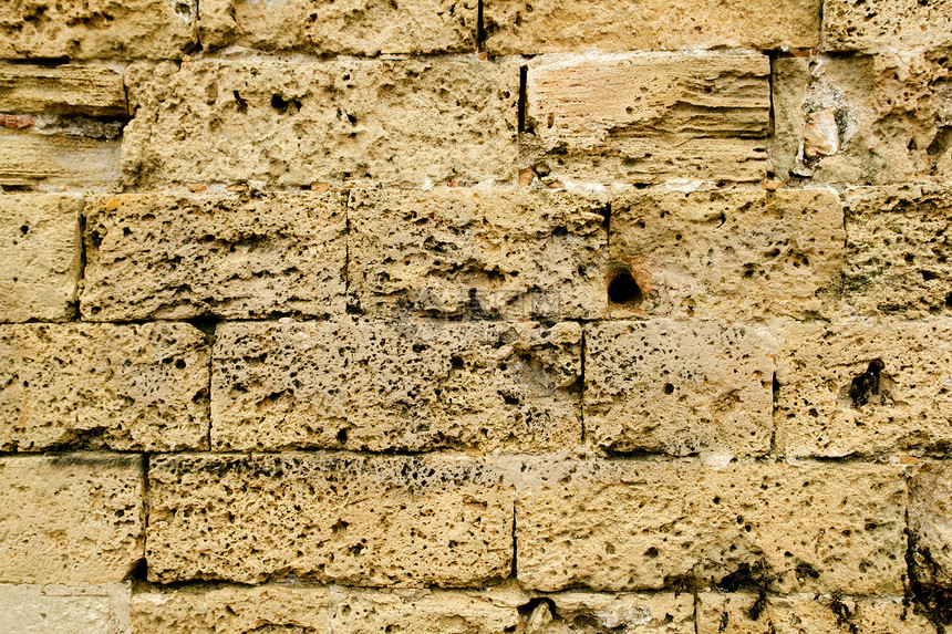 马雷斯沙石石石石石岩墙石墙石工城堡石头砂岩历史建筑师瓦砾岩石墙纸图片