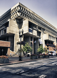 波士顿的建筑图高清图片
