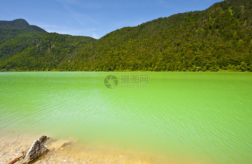 萨拉谢湖芦苇石头峡谷涟漪岩石风景沉思海岸支撑海滩图片