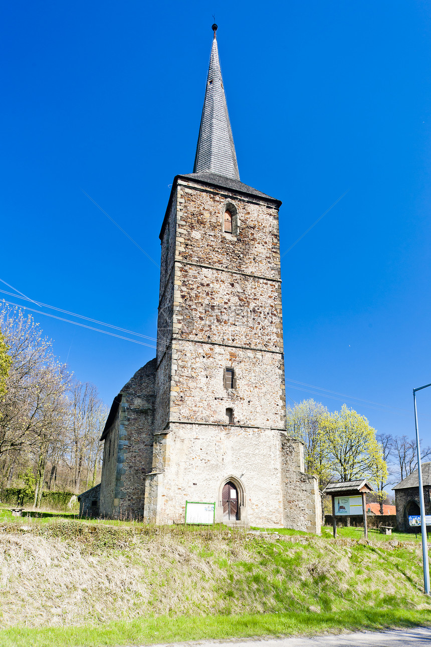 波兰西里西亚斯维耶扎瓦罗马内斯克教堂世界建筑学景点位置外观历史旅行教会历史性建筑图片