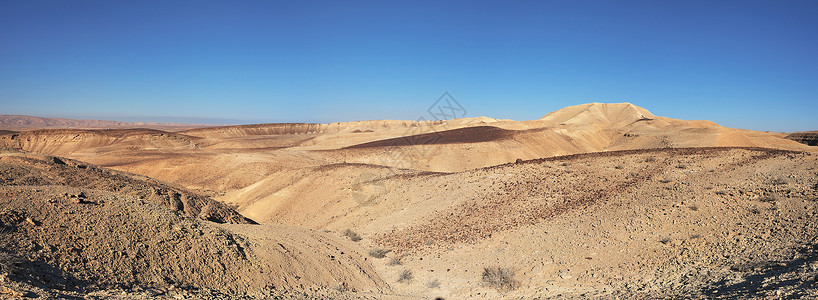 沙漠景观爬坡黄色环境风景橙子公园砂岩沙丘全景波浪状高清图片