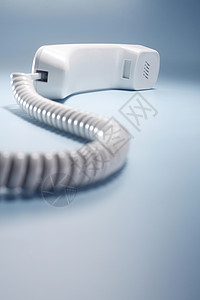 手机电话绳索电讯技术办公室公司热线摄影讲话白色说话高清图片