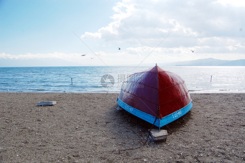 奥赫里德湖 马塞多尼亚港口来源外观天空蓝天旅行风景旅游民族图片图片