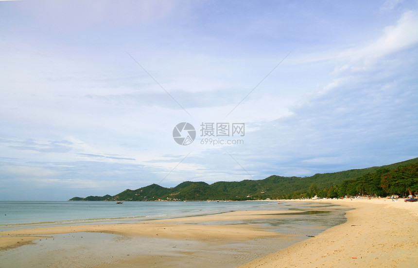 泰国清空的萨穆伊海滩夏季图片